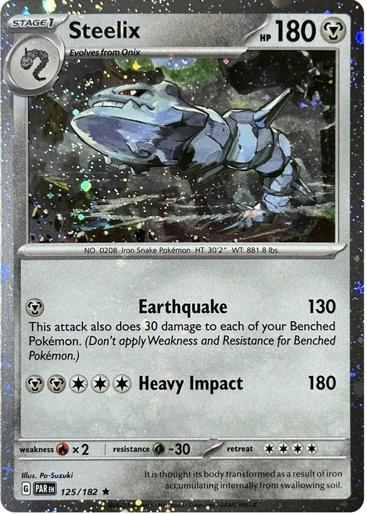 Steelix - 125/182 (Cosmos Holo) (125/182) (Miscellaneous Cards & Products)