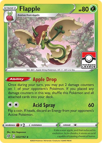 Image for Flapple (022/192) [League & Championship Cards]