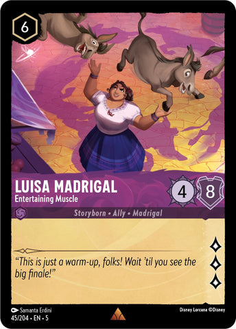 Image for Luisa Madrigal - Entertaining Muscle (45/204) [Shimmering Skies]