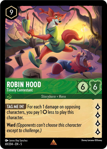 Image for Robin Hood - Timely Contestant (69/204) [Shimmering Skies]