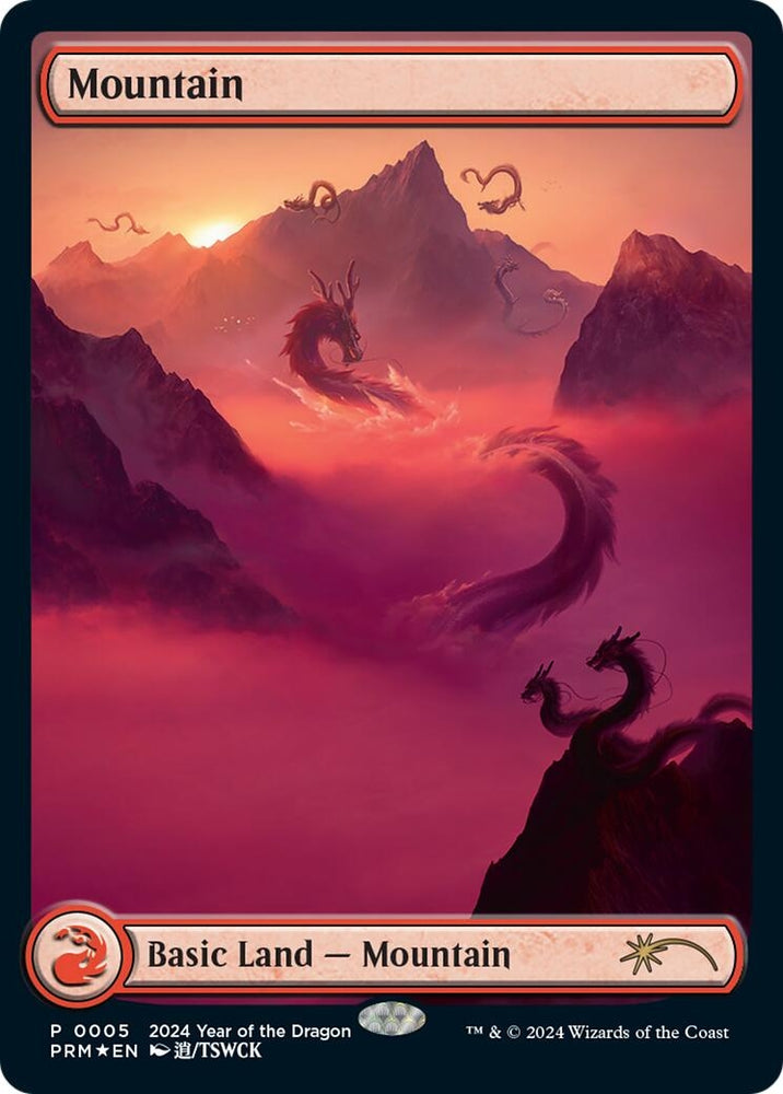 Image for Mountain (Year of the Dragon 2024) (5) [Standard Showdown Promos]
