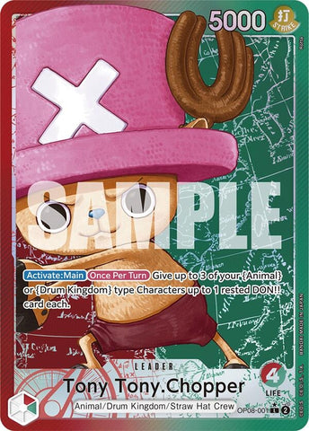 Image for Tony Tony.Chopper (001) (Parallel) (OP08-001) (OP08) - One Piece Card Game
