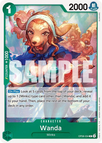 Image for Wanda (OP08-034) (OP08) - One Piece Card Game