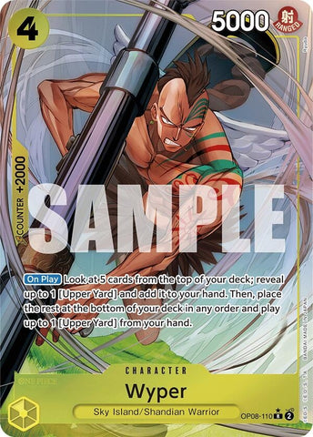 Image for Wyper (Parallel) (OP08-110) - One Piece Card Game