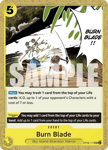 Burn Blade (OP08-117) (OP08)