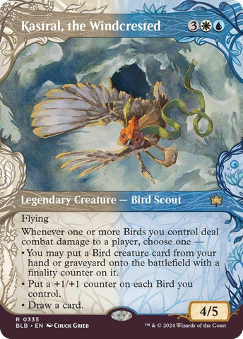 Image for Kastral, the Windcrested (Showcase) (335) [Bloomburrow]