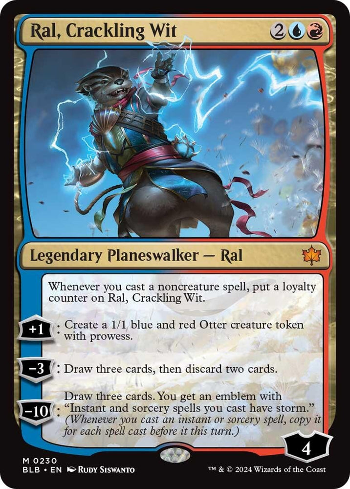 Image for Ral, Crackling Wit (230) [Bloomburrow]