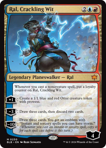Image for Ral, Crackling Wit (230) [Bloomburrow]
