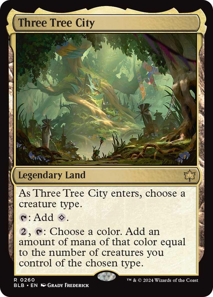 Image for Three Tree City (260) [Bloomburrow]