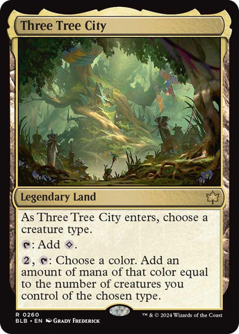 Image for Three Tree City (260) [Bloomburrow]