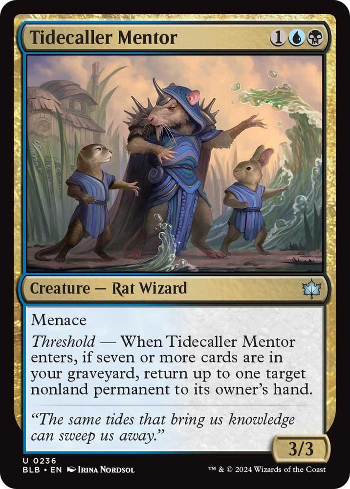 Image for Tidecaller Mentor (236) [Bloomburrow]