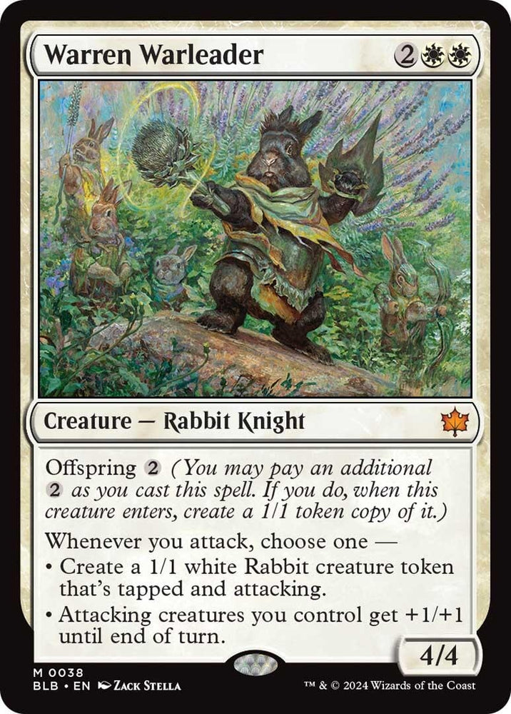 Image for Warren Warleader (38) [Bloomburrow]