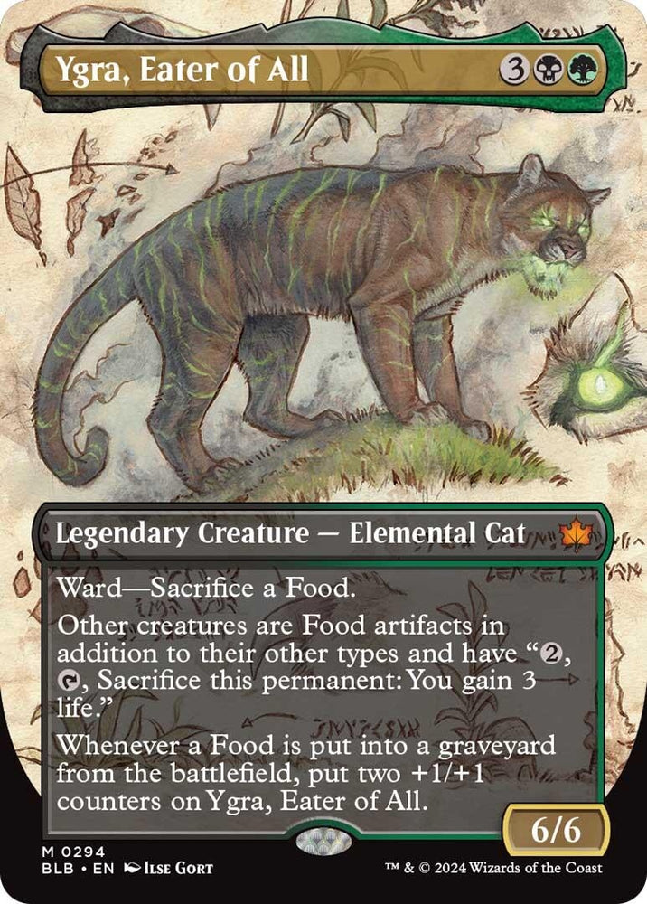 Image for Ygra, Eater of All (Borderless) (294) [Bloomburrow]