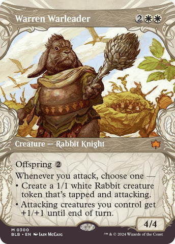 Image for Warren Warleader (Showcase) (300) [Bloomburrow]