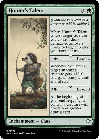 Image for Hunter's Talent (179) [Bloomburrow]