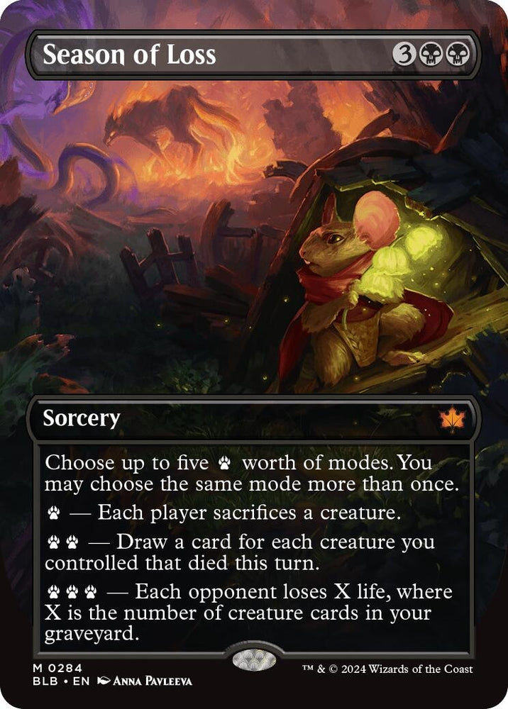 Image for Season of Loss (Borderless) (284) [Bloomburrow]