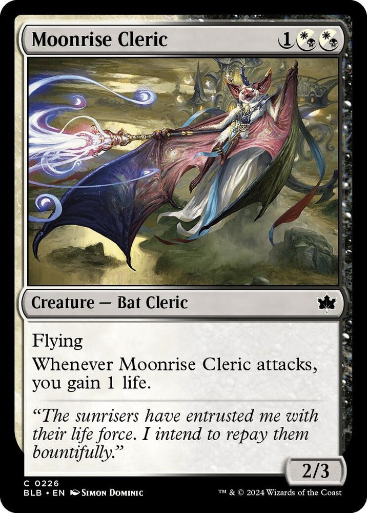 Image for Moonrise Cleric (226) [Bloomburrow]