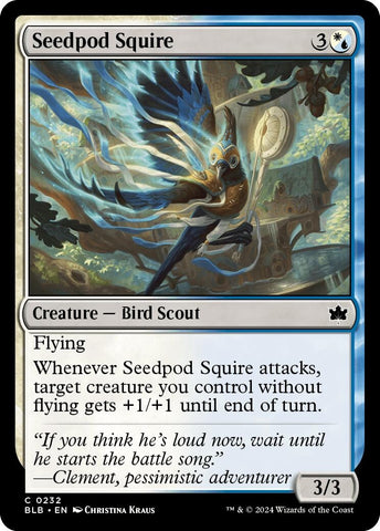 Image for Seedpod Squire (232) [Bloomburrow]