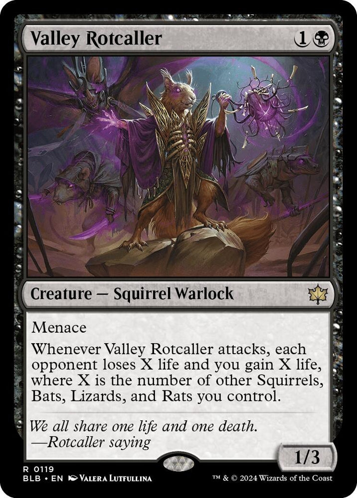 Image for Valley Rotcaller (119) [Bloomburrow]