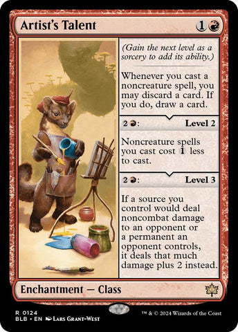 Image for Artist's Talent (124) [Bloomburrow]