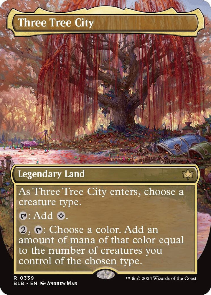 Image for Three Tree City (Borderless) (0339) (339) [Bloomburrow]