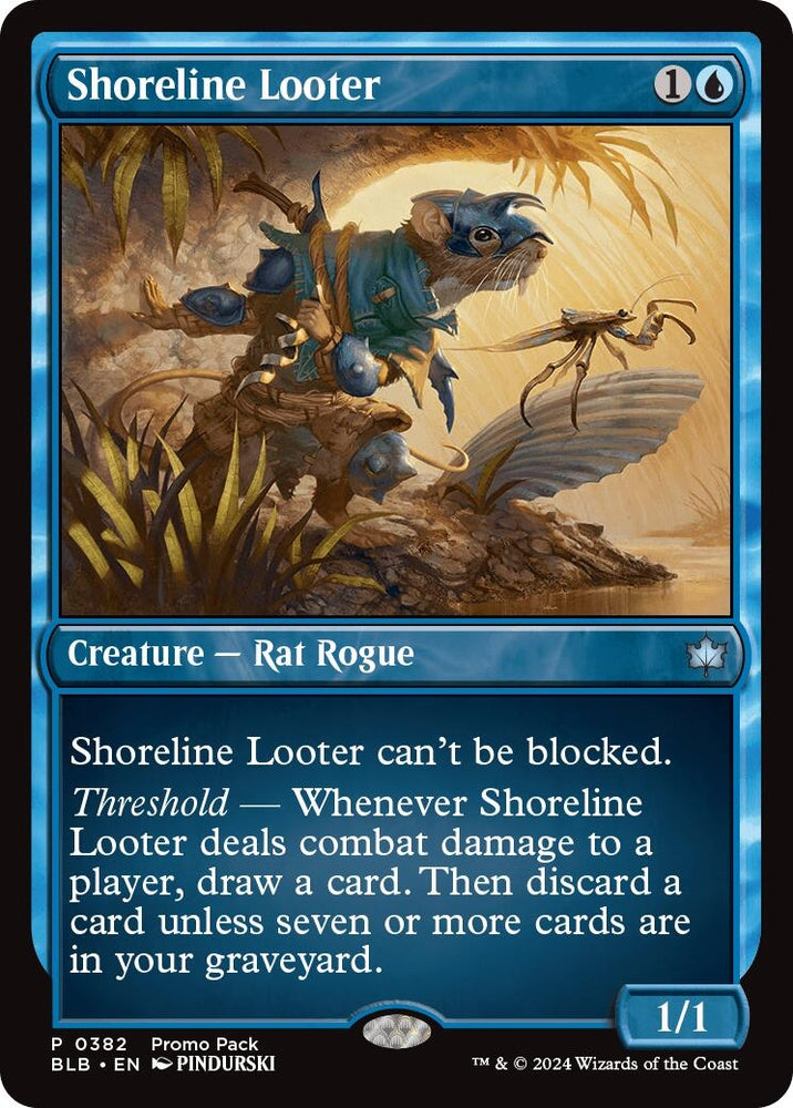Image for Shoreline Looter (382) [Promo Pack: Bloomburrow]