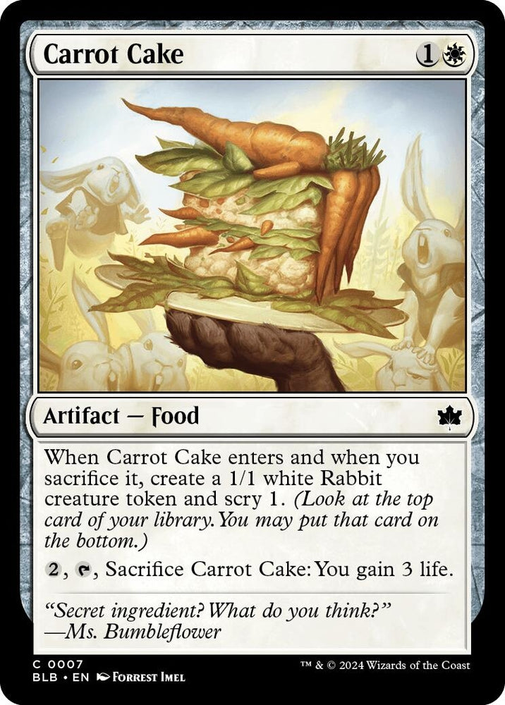 Image for Carrot Cake (7) [Bloomburrow]