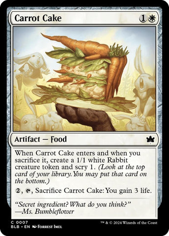 Image for Carrot Cake (7) [Bloomburrow]