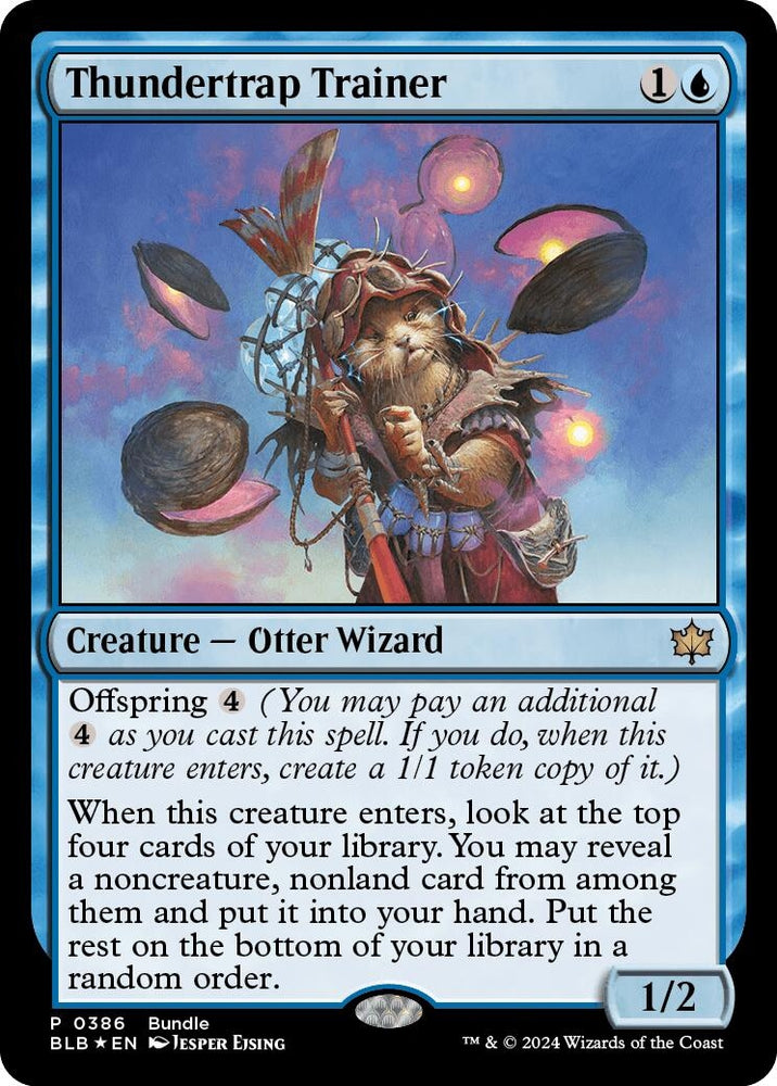 Image for Thundertrap Trainer (BLB Bundle) (386) - Magic: The Gathering