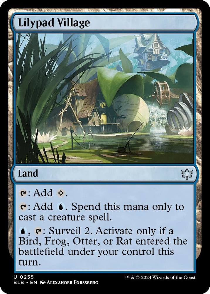 Image for Lilypad Village (255) [Bloomburrow]