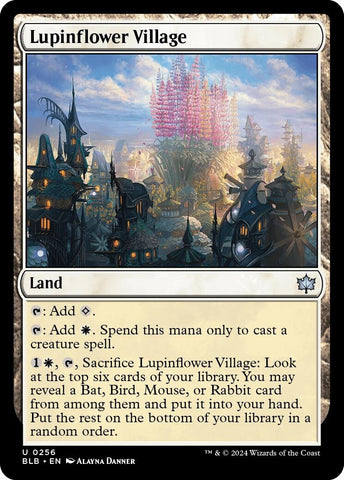 Image for Lupinflower Village (256) [Bloomburrow]