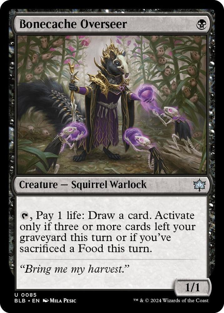 Image for Bonecache Overseer (85) [Bloomburrow]