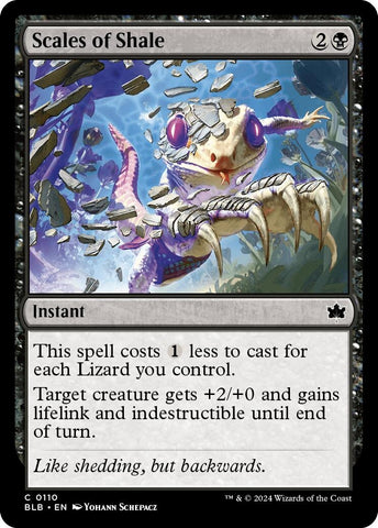 Image for Scales of Shale (110) [Bloomburrow]