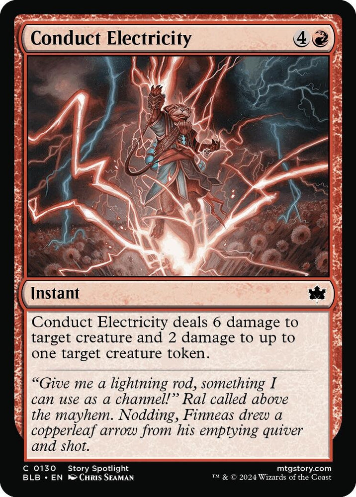 Image for Conduct Electricity (130) [Bloomburrow]