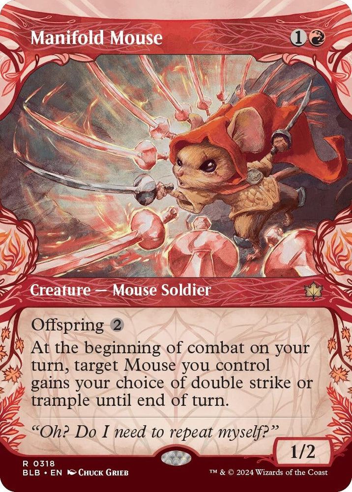 Image for Manifold Mouse (Showcase) (318) [Bloomburrow]