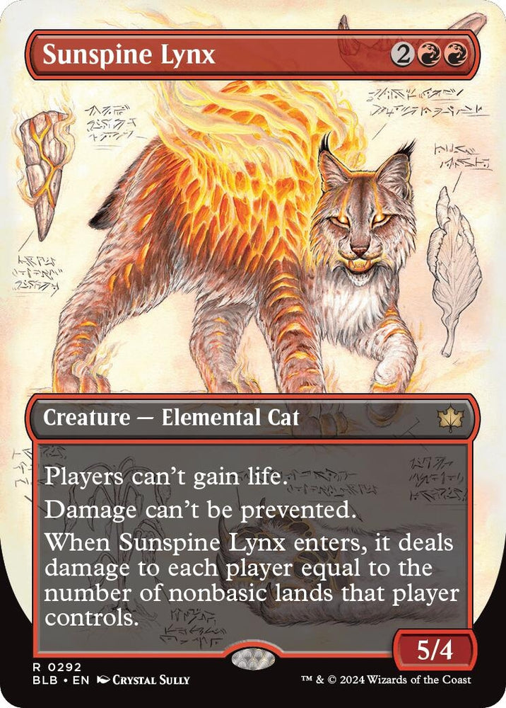 Image for Sunspine Lynx (Borderless) (292) [Bloomburrow]