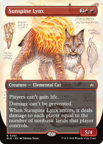Image for Sunspine Lynx (Borderless) (292) [Bloomburrow]