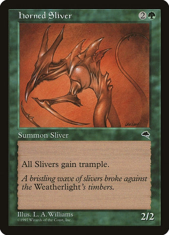 Image for Horned Sliver (234) [Tempest]