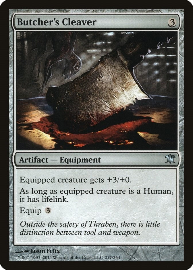 Image for Butcher's Cleaver (217) [Innistrad]