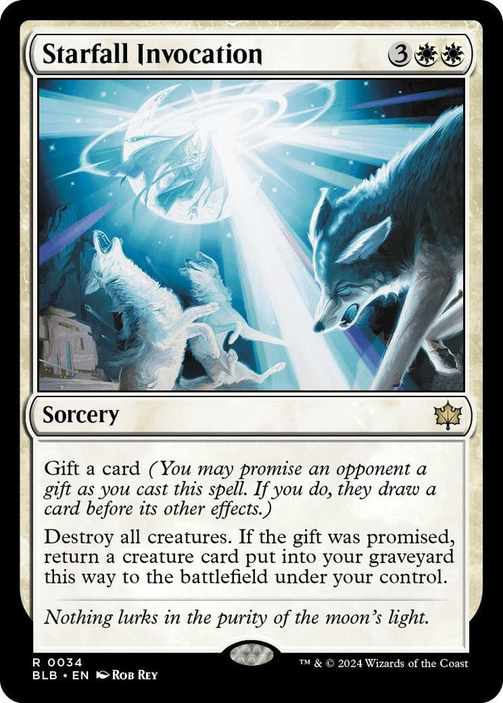 Image for Starfall Invocation (34) [Bloomburrow]