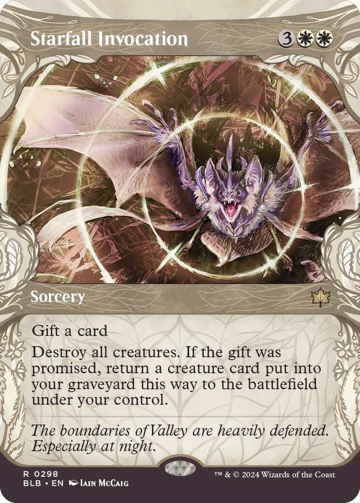 Image for Starfall Invocation (Showcase) (298) [Bloomburrow]