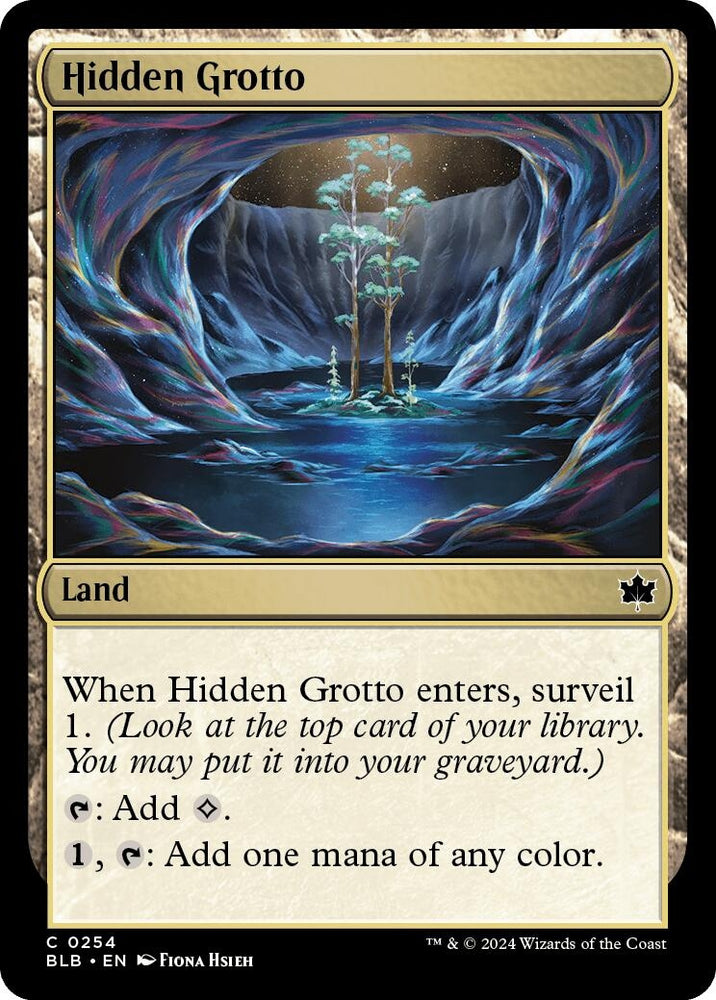 Image for Hidden Grotto (254) [Bloomburrow]