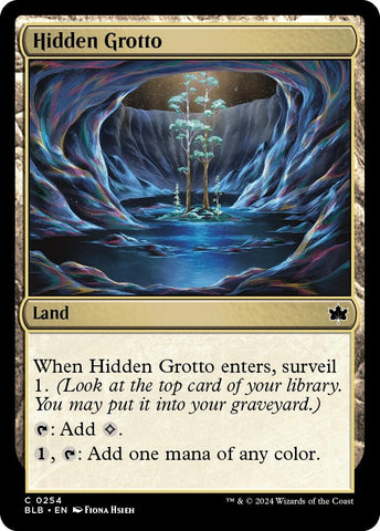Image for Hidden Grotto (254) [Bloomburrow]