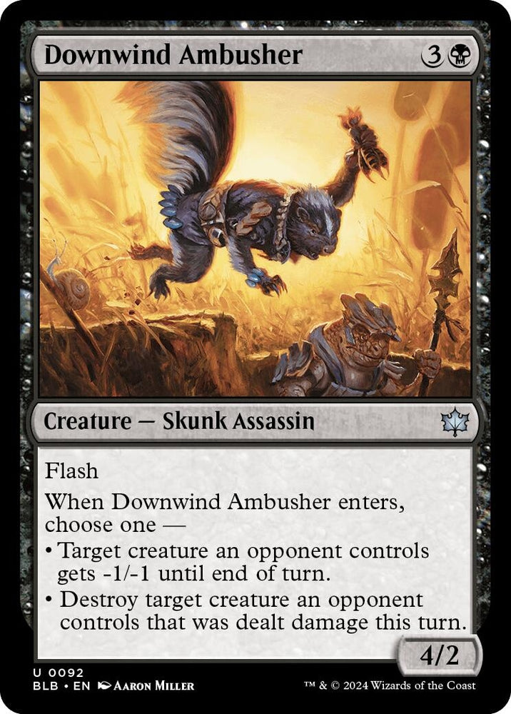 Image for Downwind Ambusher (92) [Bloomburrow]