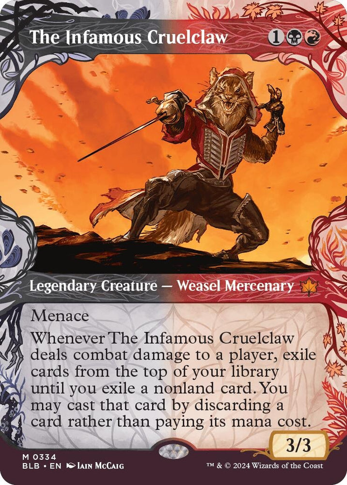Image for The Infamous Cruelclaw (Showcase) (334) [Bloomburrow]