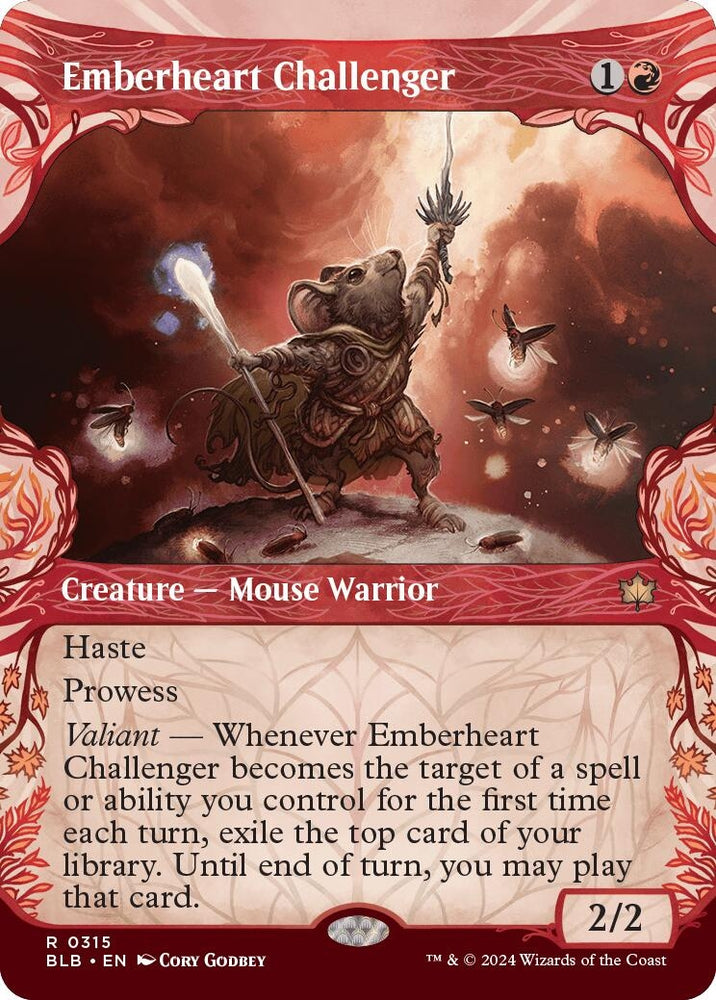 Image for Emberheart Challenger (Showcase) (315) [Bloomburrow]