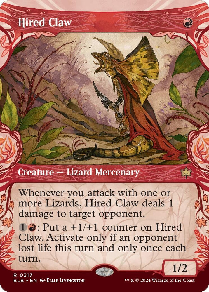 Image for Hired Claw (Showcase) (317) [Bloomburrow]