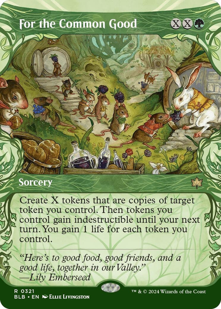 Image for For the Common Good (Showcase) (321) [Bloomburrow]