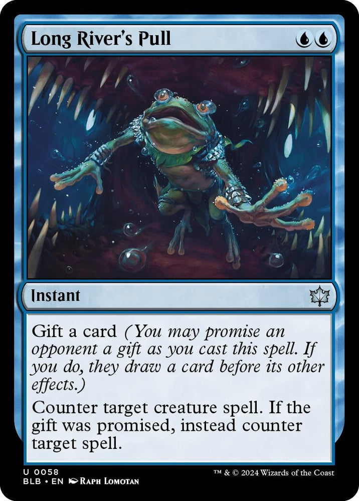 Image for Long River's Pull (58) [Bloomburrow]