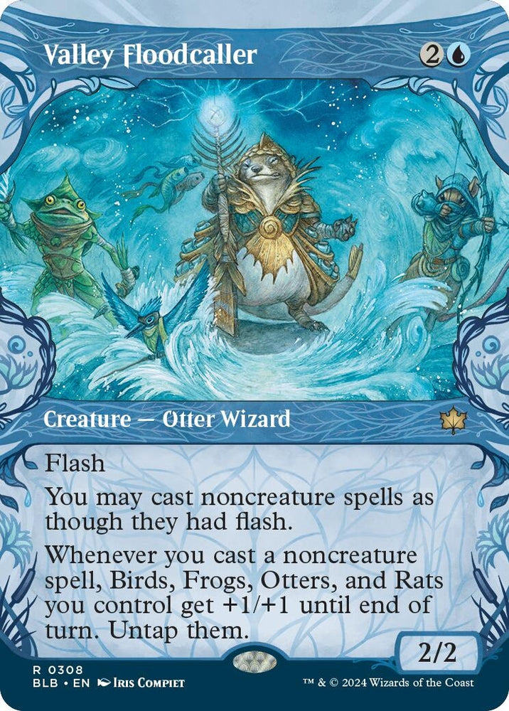 Image for Valley Floodcaller (Showcase) (308) [Bloomburrow]